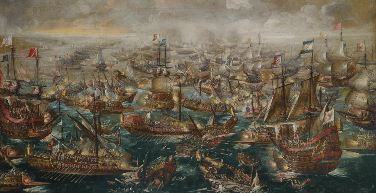 Slaget ved Lepanto 7. oktober 1571, 1640 av Andries van Eertvelt