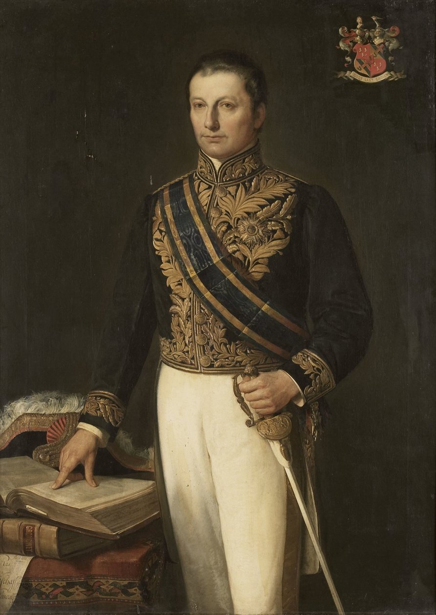 Cornelis Theodorus Elout (1767-1841). Generalkommissær (1816–19) av Andries van den Berg