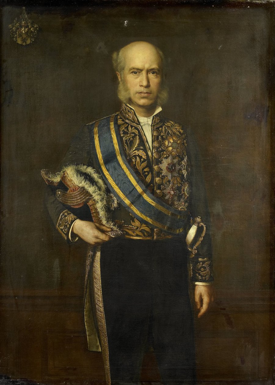 Johan Wilhelm van Lansberge (1830-1906). Generalguvernør (1875–1880) av Andries van den Berg
