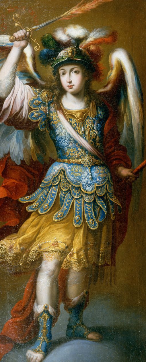 St Michael av Andrés Pérez de Murillo