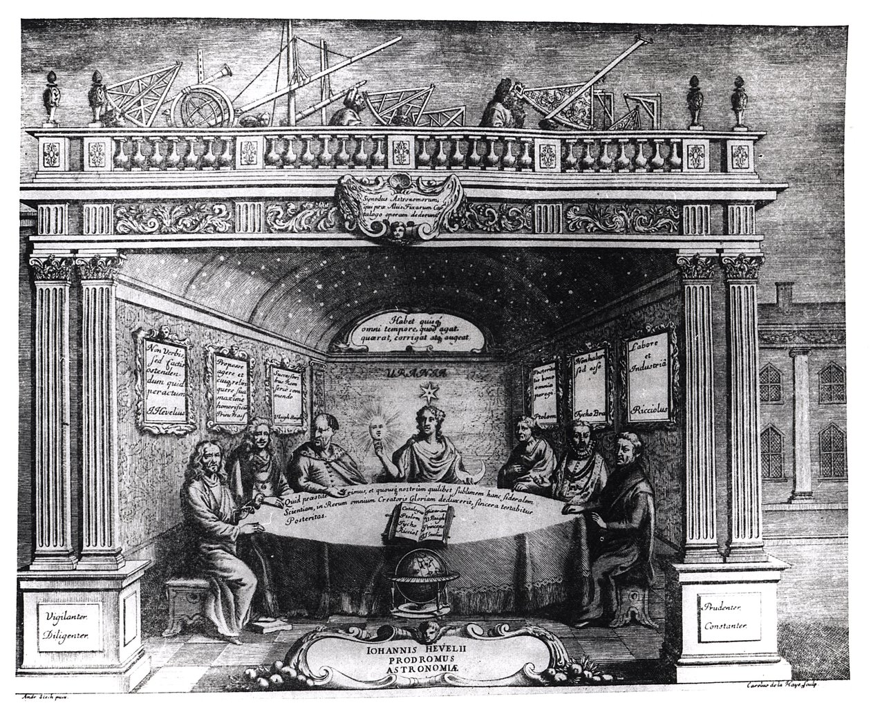 De store astronomene, fra 