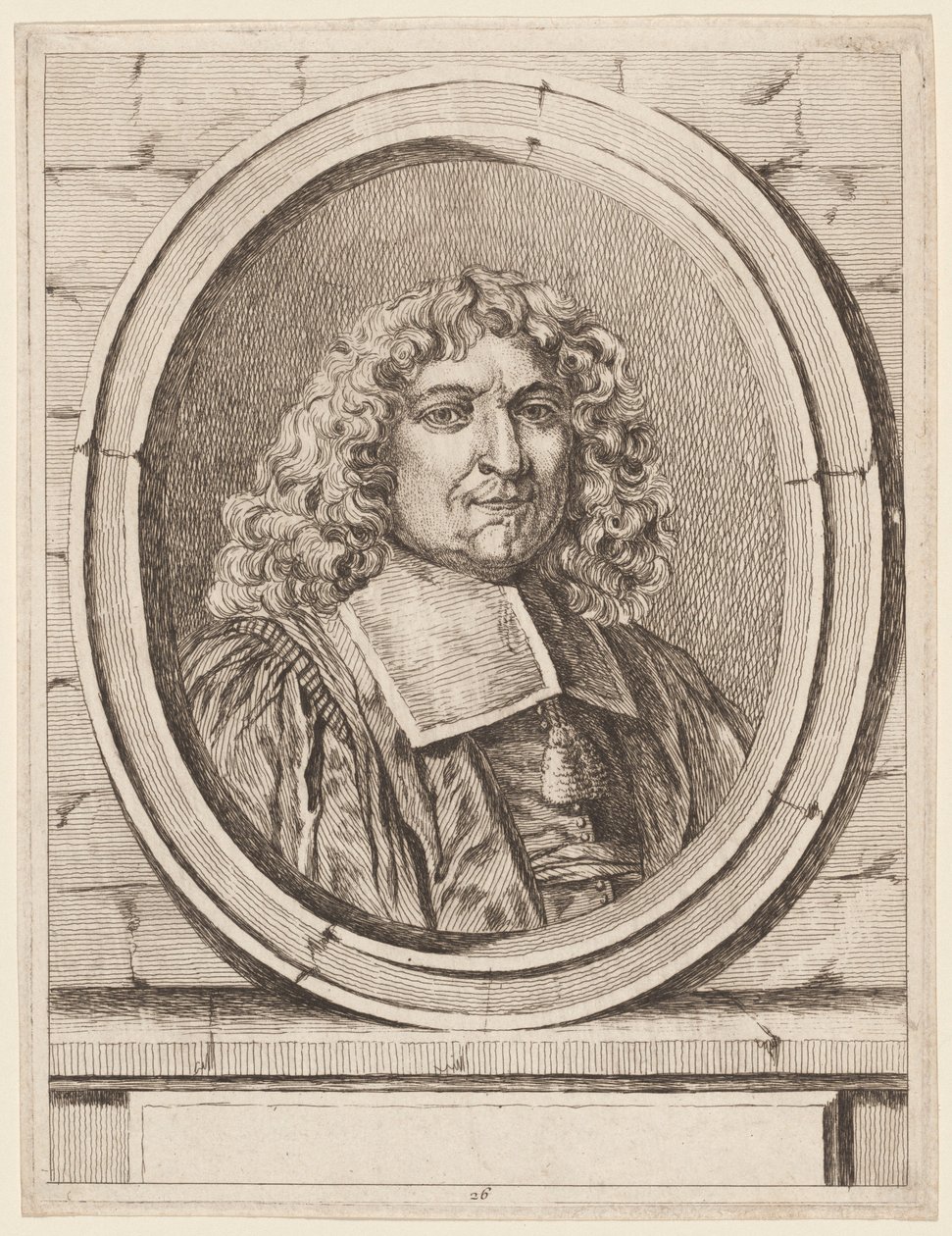 Louis Boucherat, kansler, vokter av Frankrikes segl av Ange Laurent de Lalive de Jully