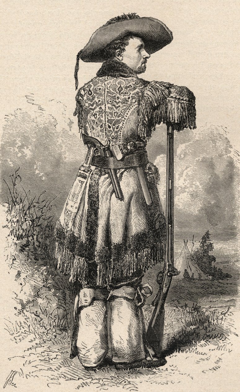 Charles H. Utter, aka Colorado Charlie, illustrasjon fra 