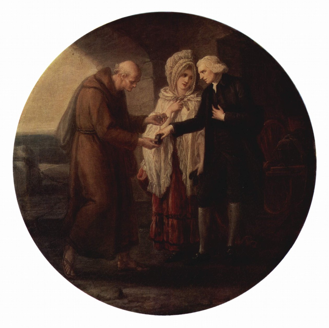Munk fra Calais av Angelica Kauffmann