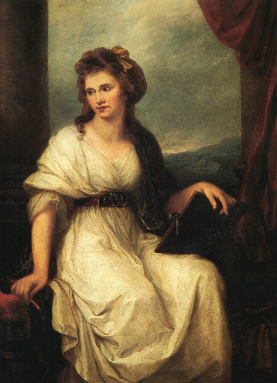 Selvportrett av Angelica Kauffmann