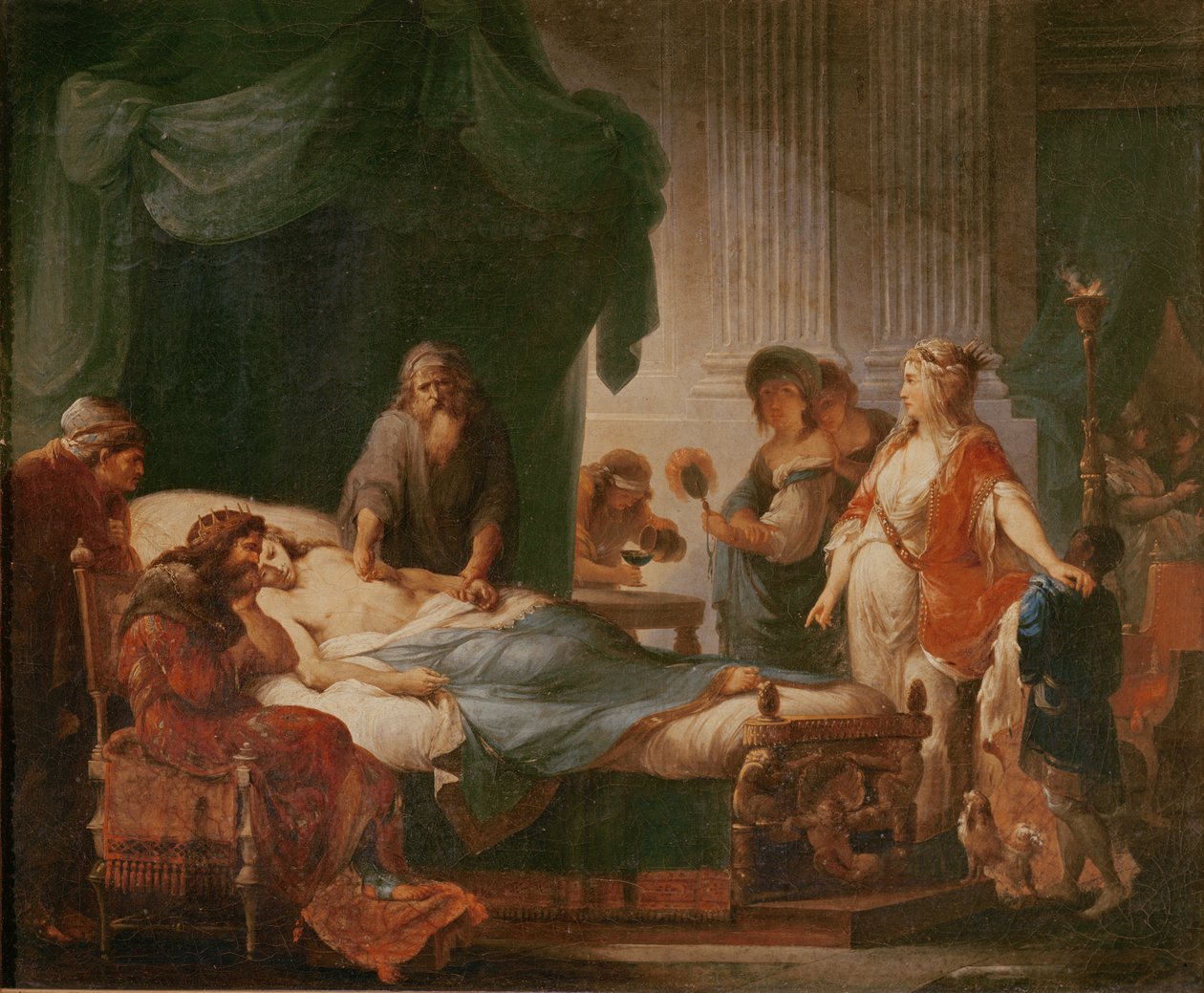 Antiochus og Stratonice av Angelica Kauffmann