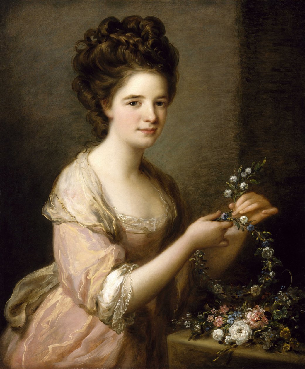 Portrett av Eleanor, grevinne av Lauderdale av Angelica Kauffmann