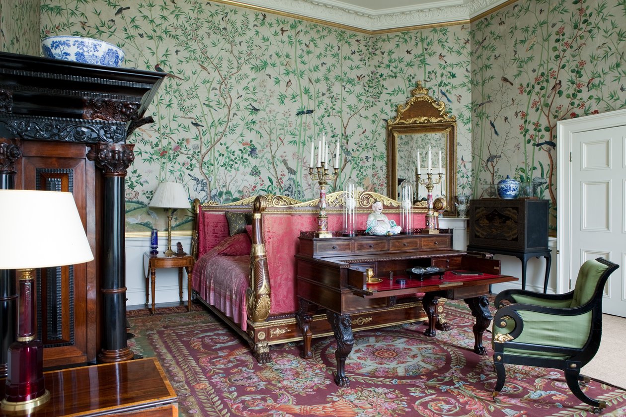 Leicester Room, Chatsworth House, Derbyshire (bilde) av Thomas Kelly