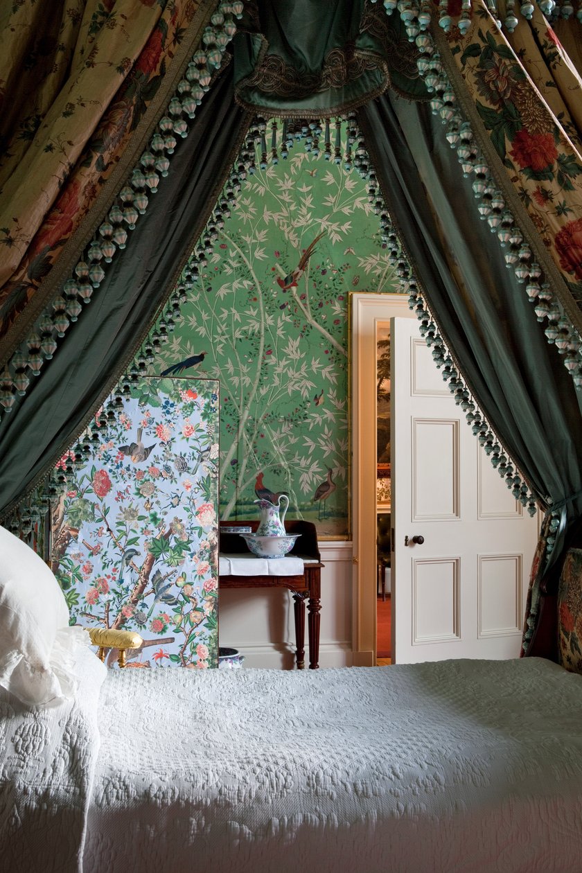 Queen of Scots dressing Room, Chatsworth House, Derbyshire (bilde) av Thomas Kelly
