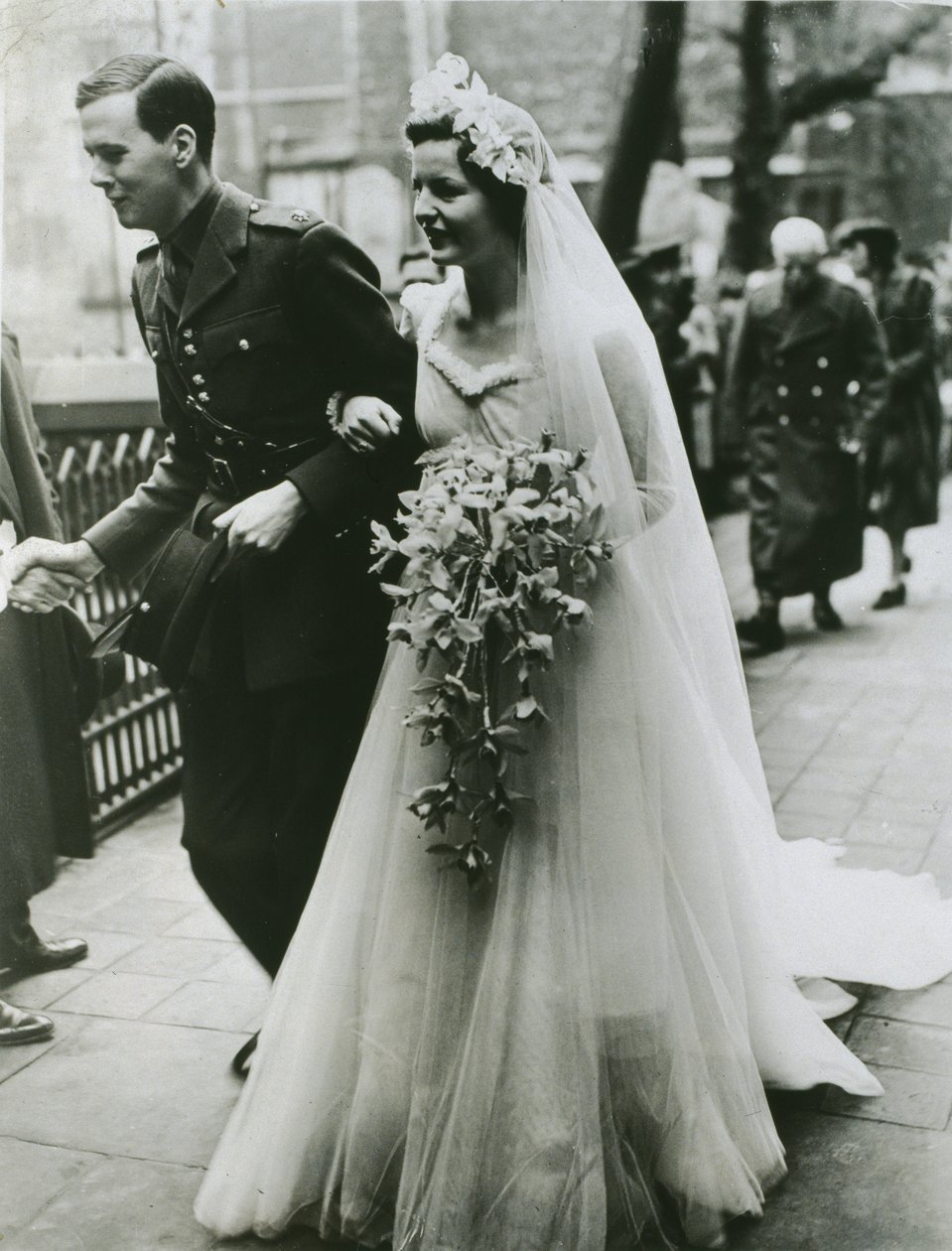 Bryllup av Lord Andrew Cavendish og Hon. Deborah Mitford i London av Thomas Kelly