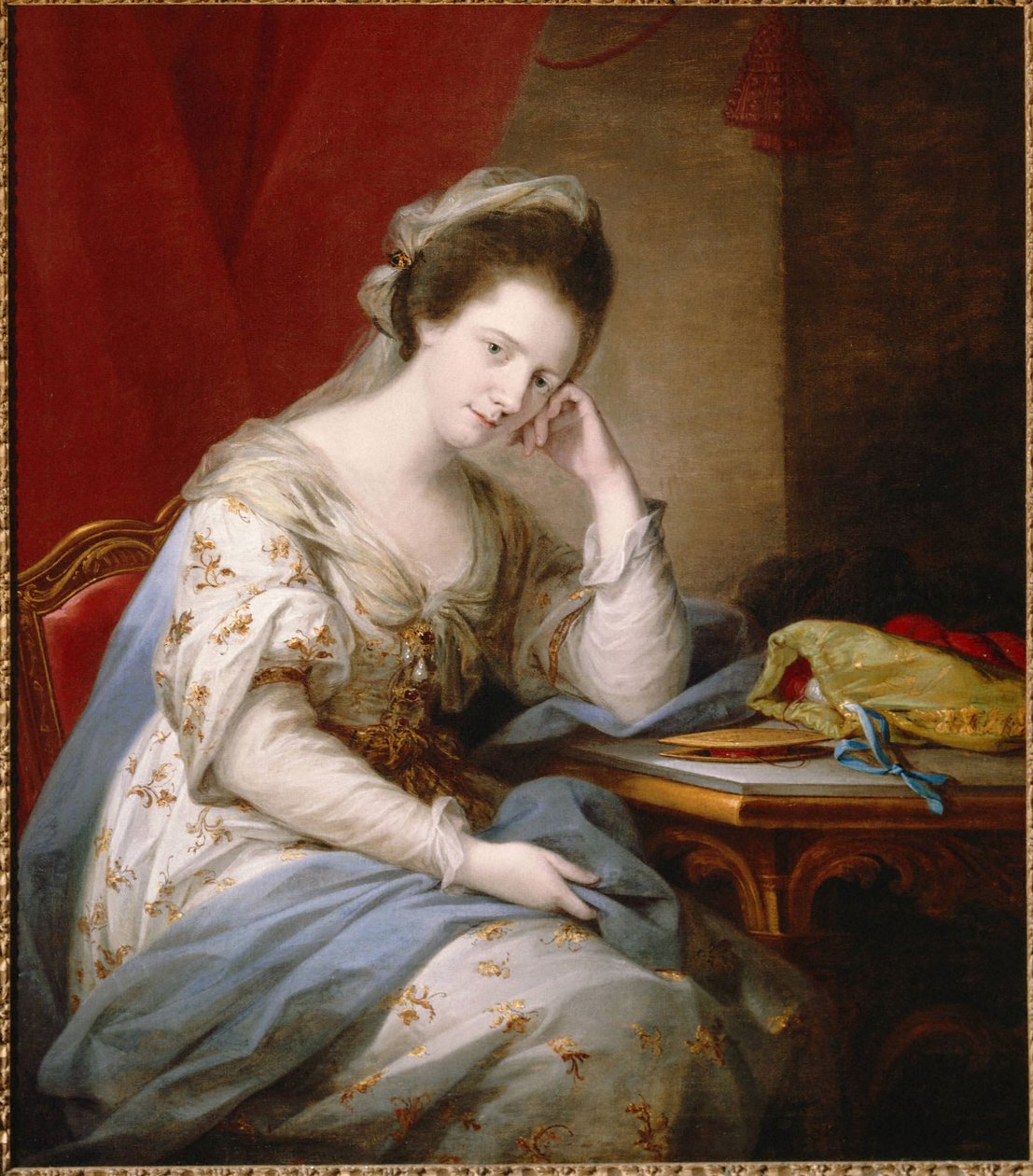 Barbara St. John Bletsoe, grevinne av Coventry av Angelica Kauffmann