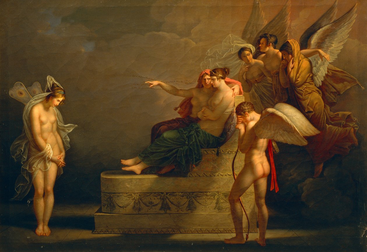 Legend of Cupid and Psyche, av Angelica Kauffmann (1741-1807) av Angelica Kauffmann