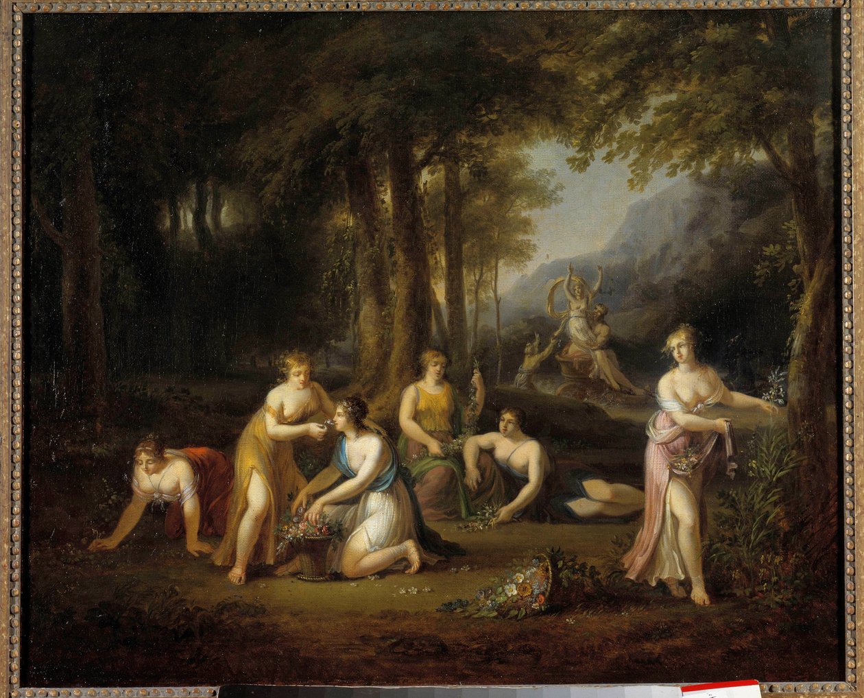 Pluto fjerner Proserpine-maleri av Angelica Kauffman (1740-1807) 1700-tallet. Dim 0,40 x 0,56 m Turer Museum of Fine Arts av Angelica Kauffmann