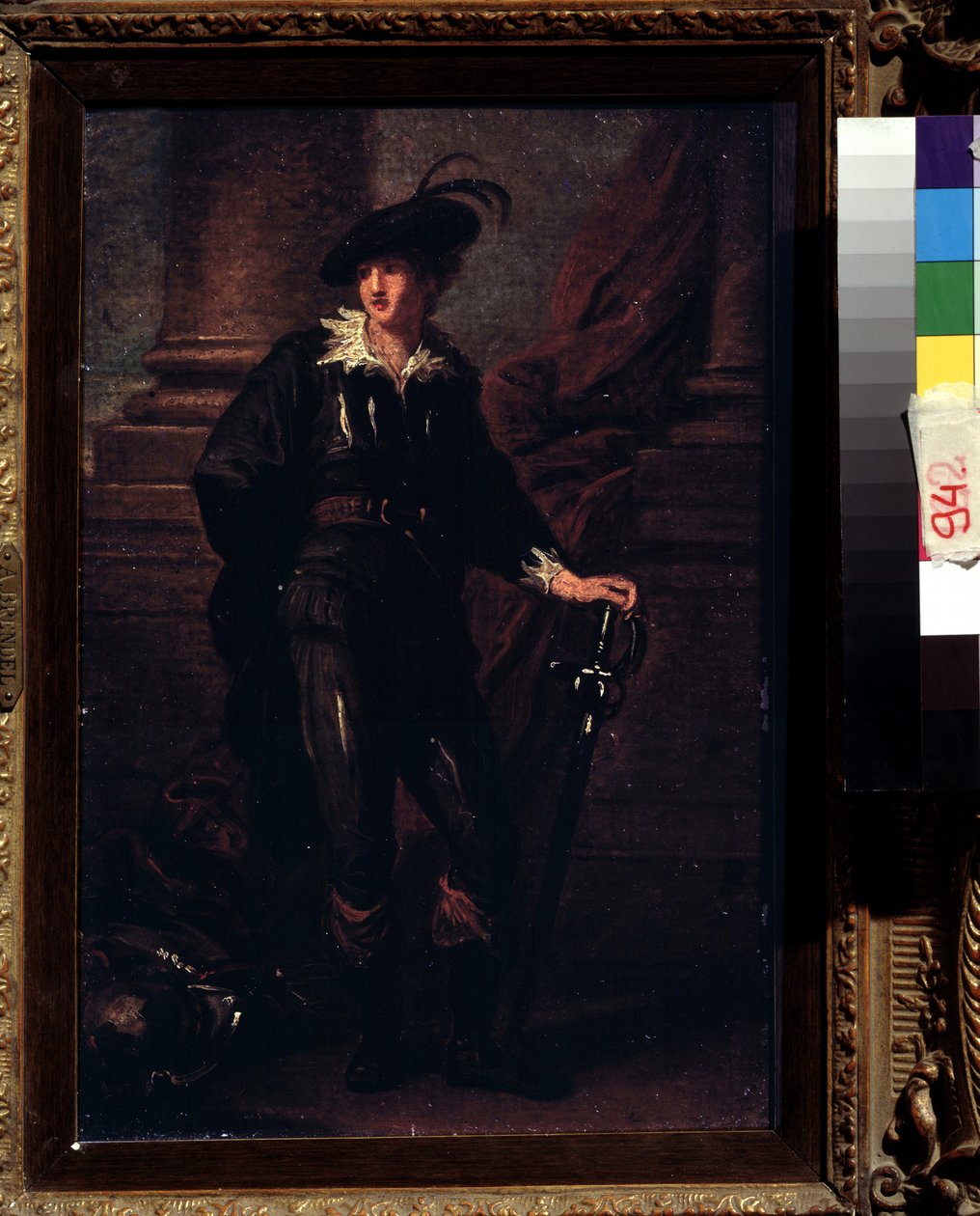 Portrett av John Baker-Holroyd (Baker Holroyd), jarl av Sheffield (1735-1821). Maleri av Angelika Kauffmann (Angelica Kauffmann av Angelica Kauffmann