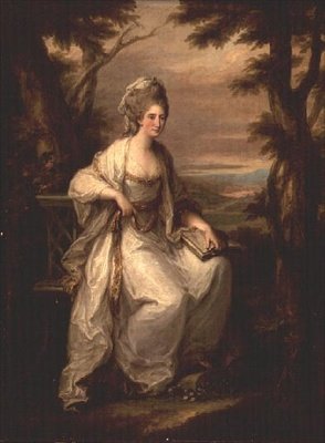 Portrett av Anne Loudon, Lady Henderson fra Fordell av Angelica Kauffmann