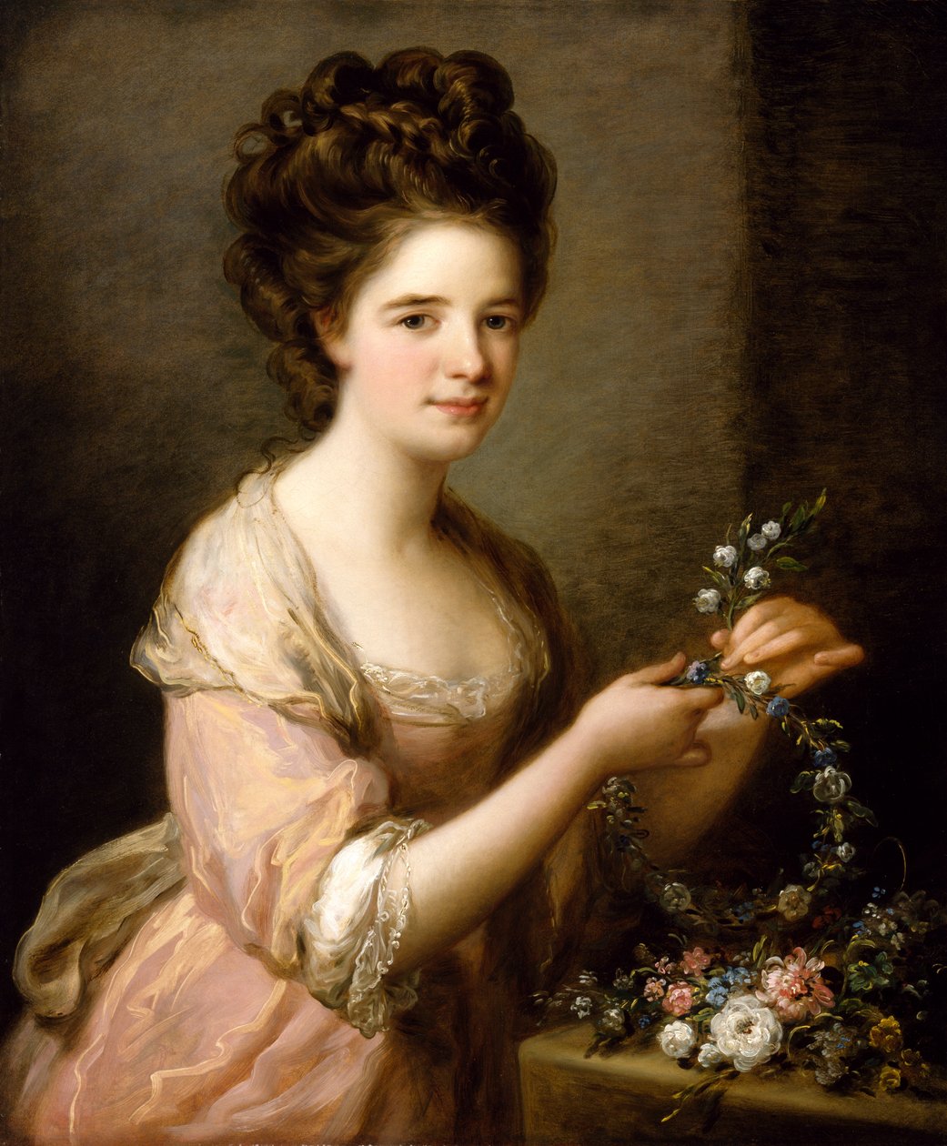 Portrett av Eleanor, grevinne av Lauderdale, ca. 1780-81 (olje på lerret) av Angelica Kauffmann