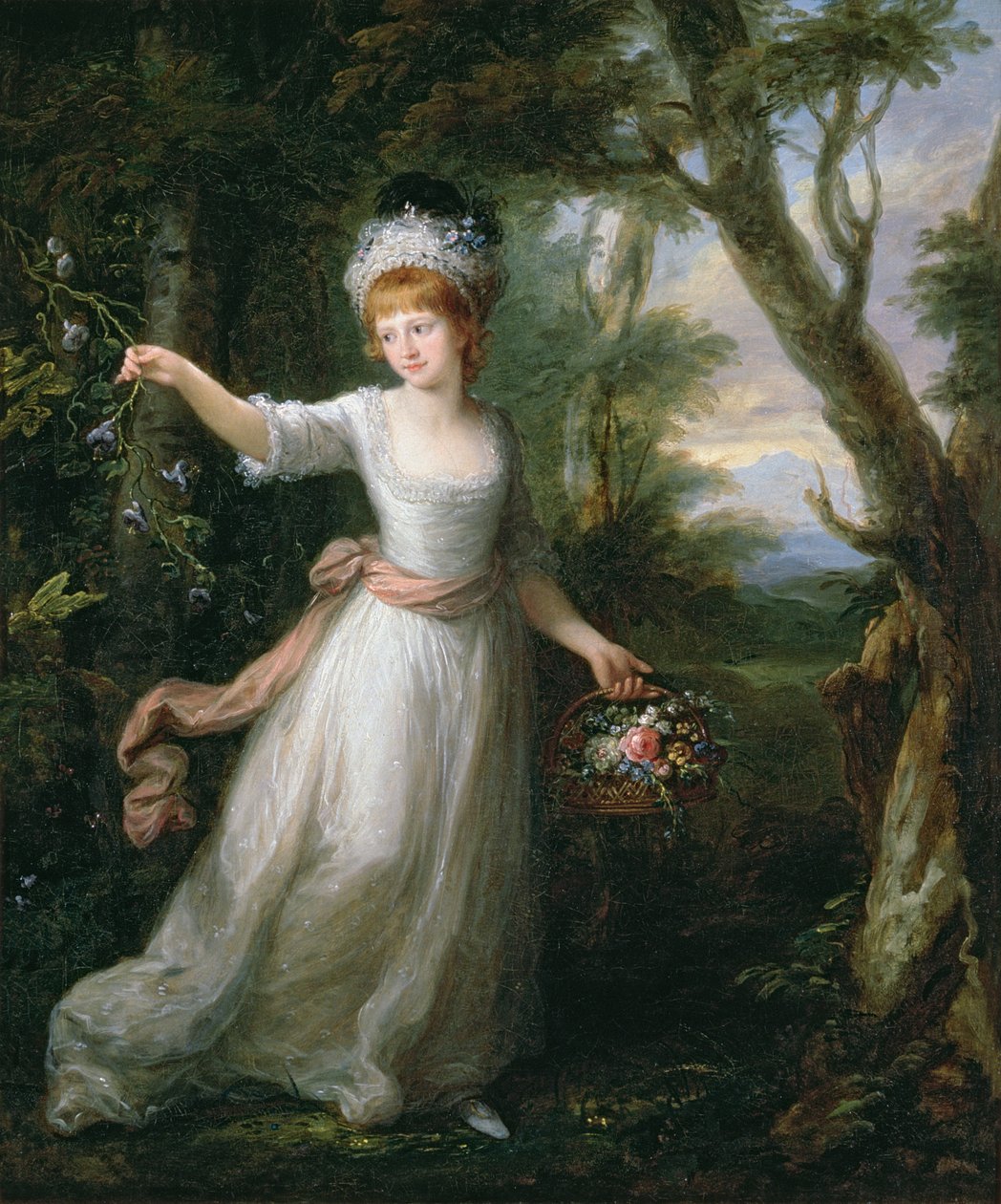 Portrett av Henrietta Laura Pulteney (1766-1808) av Angelica Kauffmann