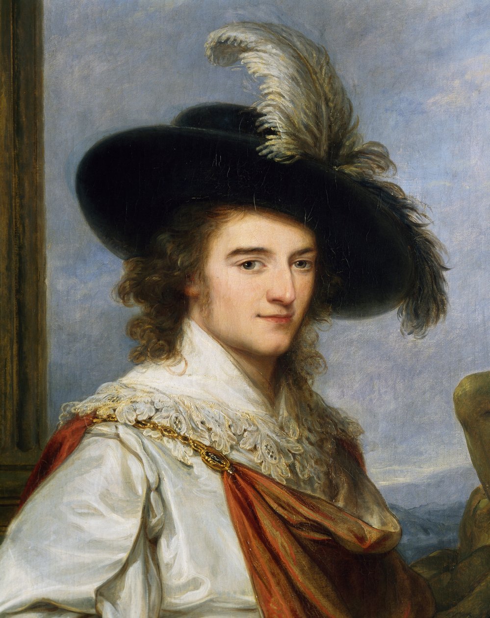 Portrett av Josef Johann Graf Fries av Angelica Kauffmann