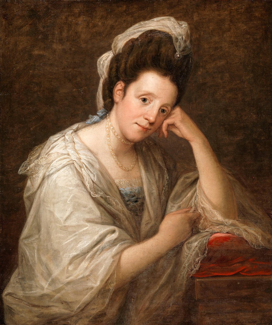 Portrett av fru Helen (Dorothea Daniel) (d. 1806) av Angelica Kauffmann