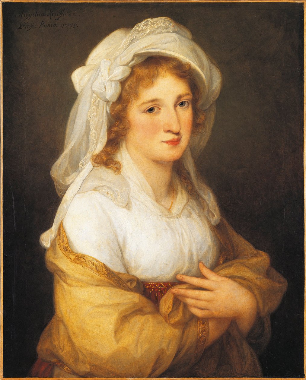 Portrett av prinsesse Maria Josepha Hermenegild Esterhazy av Angelica Kauffmann