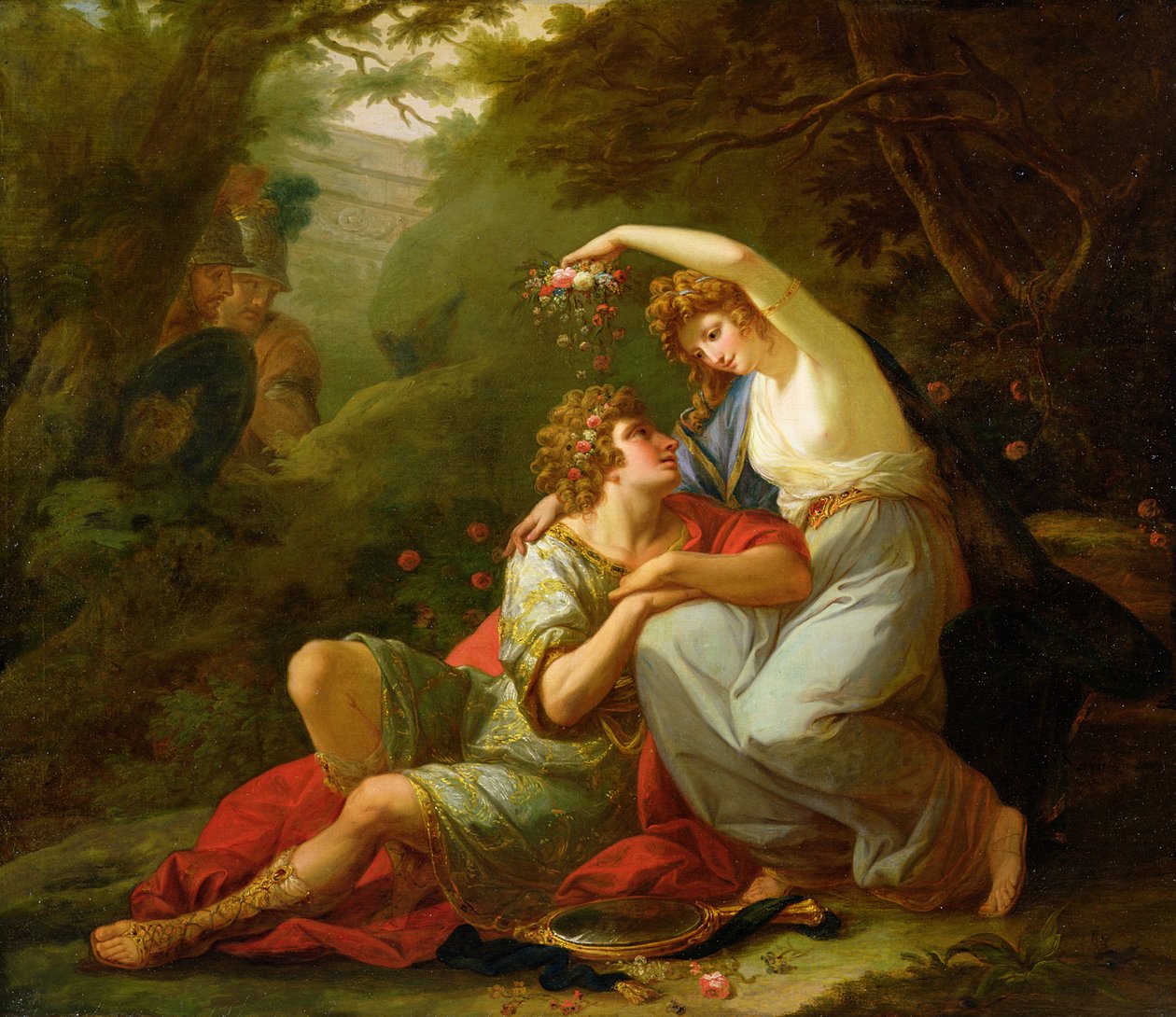 Rinaldo og Armida av Angelica Kauffmann
