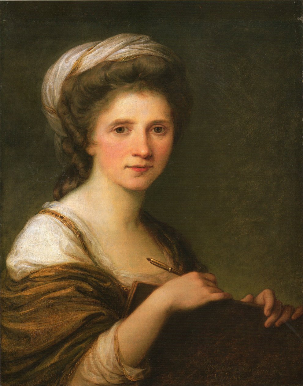 Selvportrett av Angelica Kauffmann