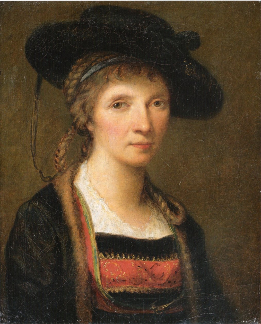 Selvportrett av Angelica Kauffmann