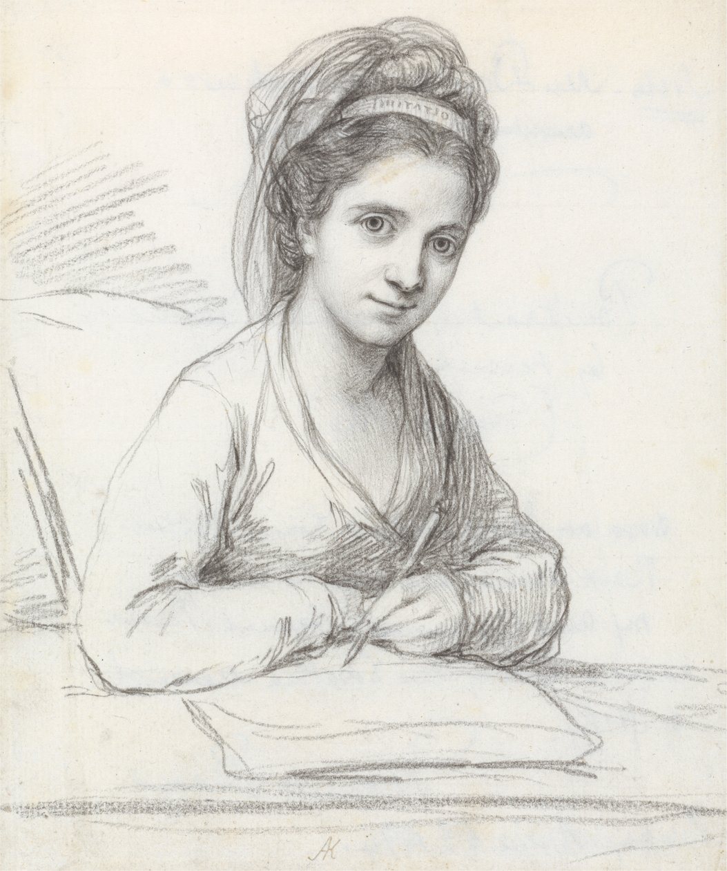Selvportrett av Angelica Kauffmann
