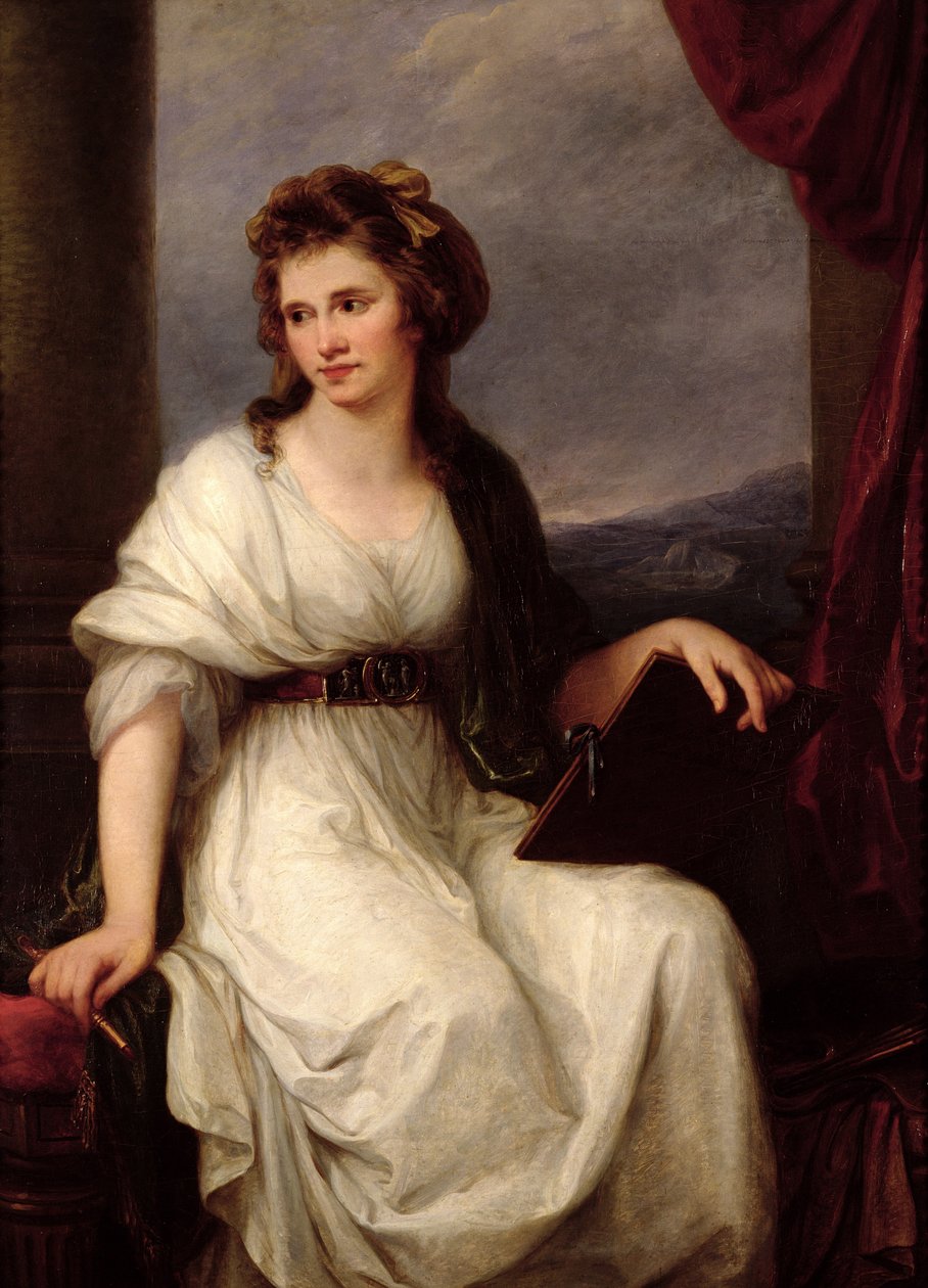 Selvportrett av Angelica Kauffmann