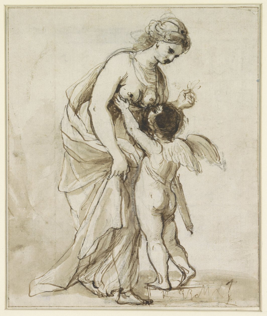Venus forelsket av Angelica Kauffmann