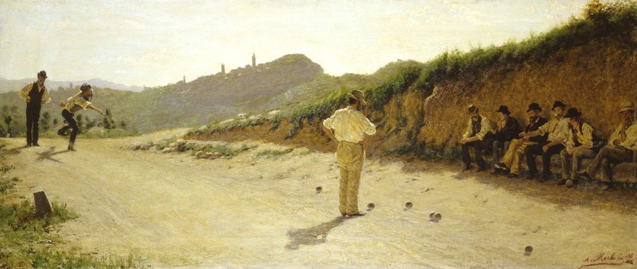 Bollespillet av Angelo Morbelli