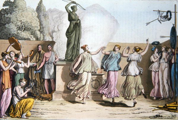Delian Dance, illustrasjon fra 