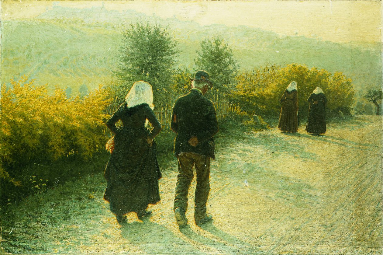 Søndag søndag 1890 av Angelo Morbelli