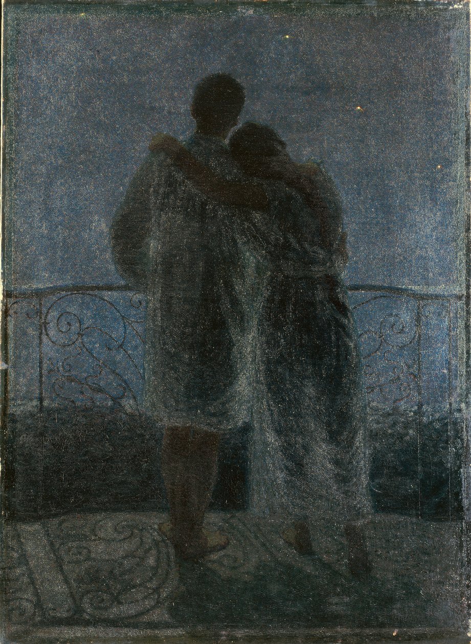 Drøm og virkelighet, 1905 av Angelo Morbelli