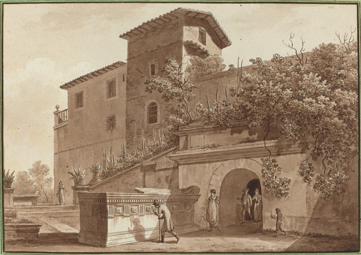 Scipios grav av Angelo Uggeri