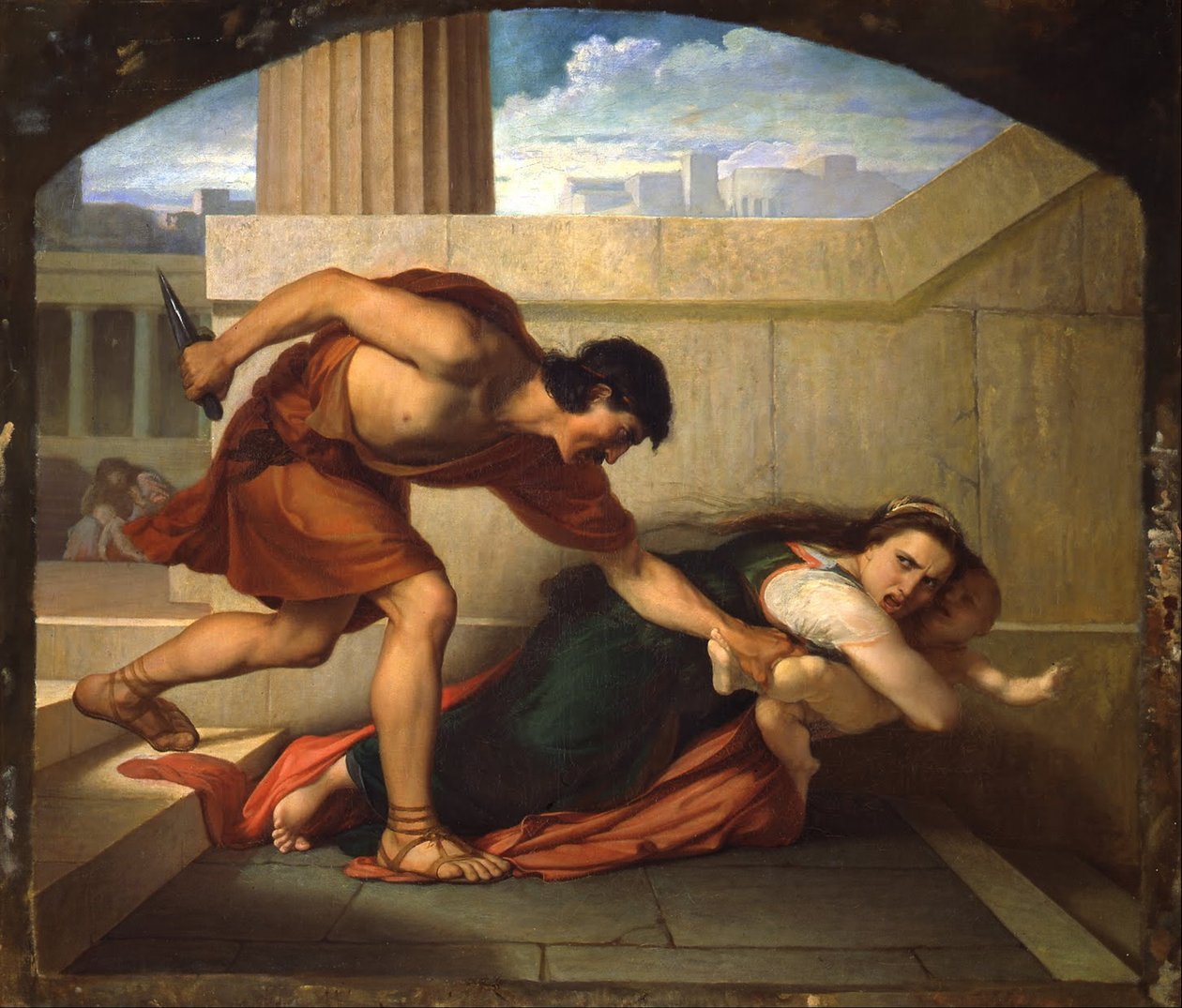 Massakren på de uskyldige, 1860-1861 av Angelo Visconti