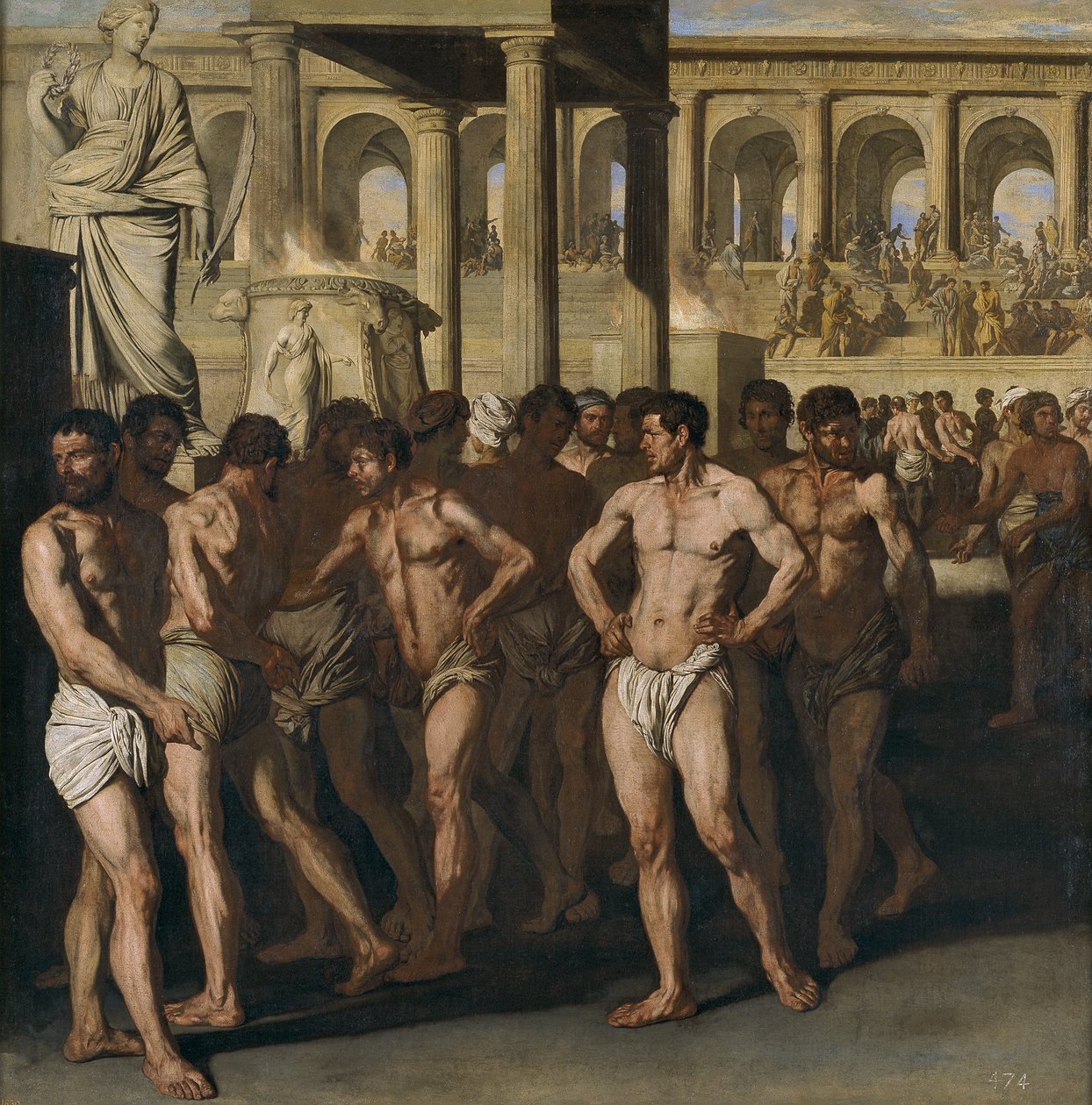 Gladiatorer av Aniello Falcone