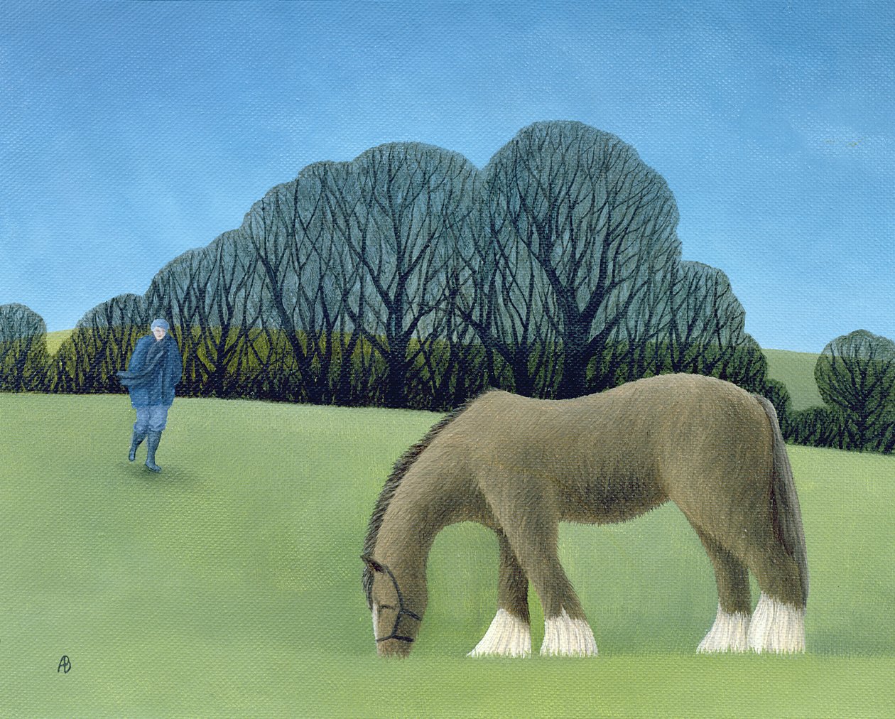 The Shire Horse, 2006 av Anna Phillips