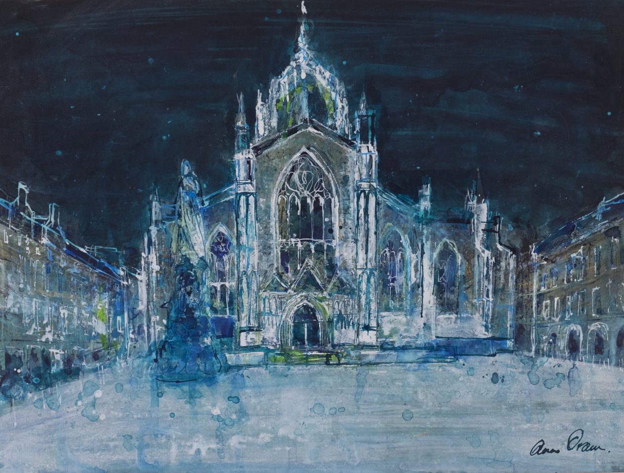 St Giles om natten av Ann Oram