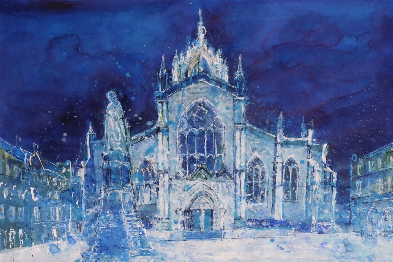 St Giles om natten av Ann Oram