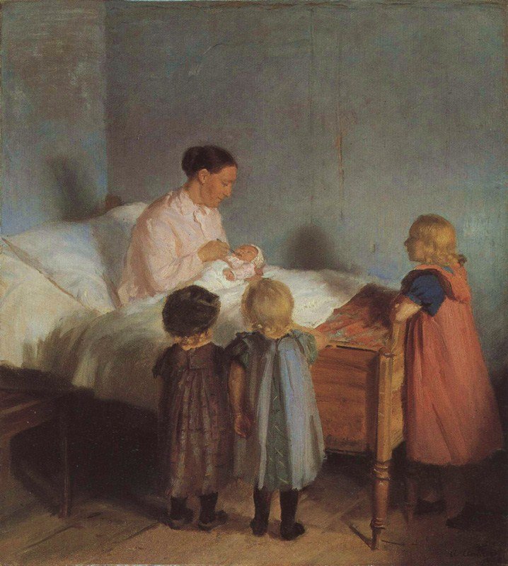 Lillebror av Anna Ancher