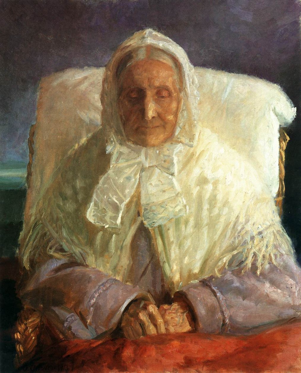 Portrett av Anna Hedwig Brndum av Anna Ancher