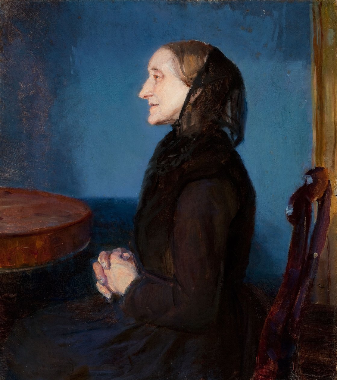 Portrett av Ane Hedvig Brøndum av Anna Ancher
