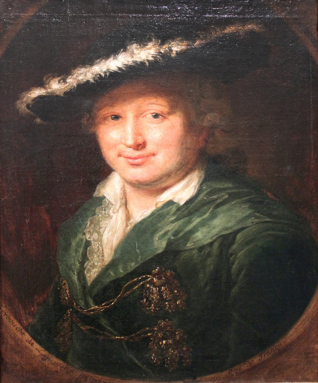 Portrett av gjestgiveren Ernst Friedrich Therbusch, ektemann til kunstneren av Anna Dorothea Therbusch