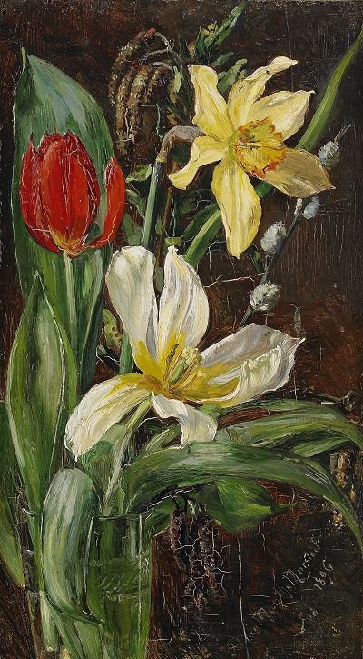 Stilleben med blomster av Anna Munthe Norstedt