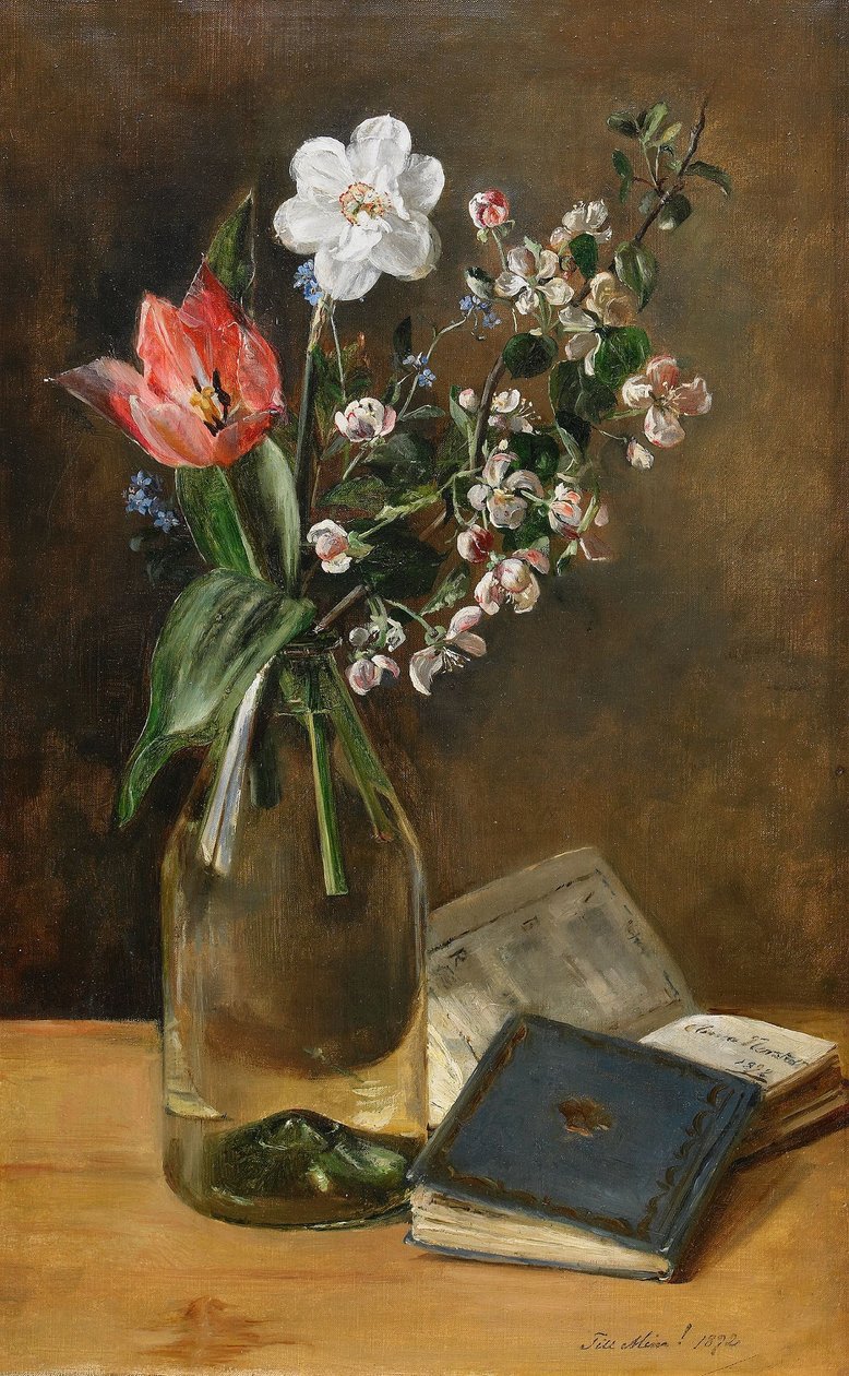 Stilleben med vårblomster av Anna Munthe Norstedt