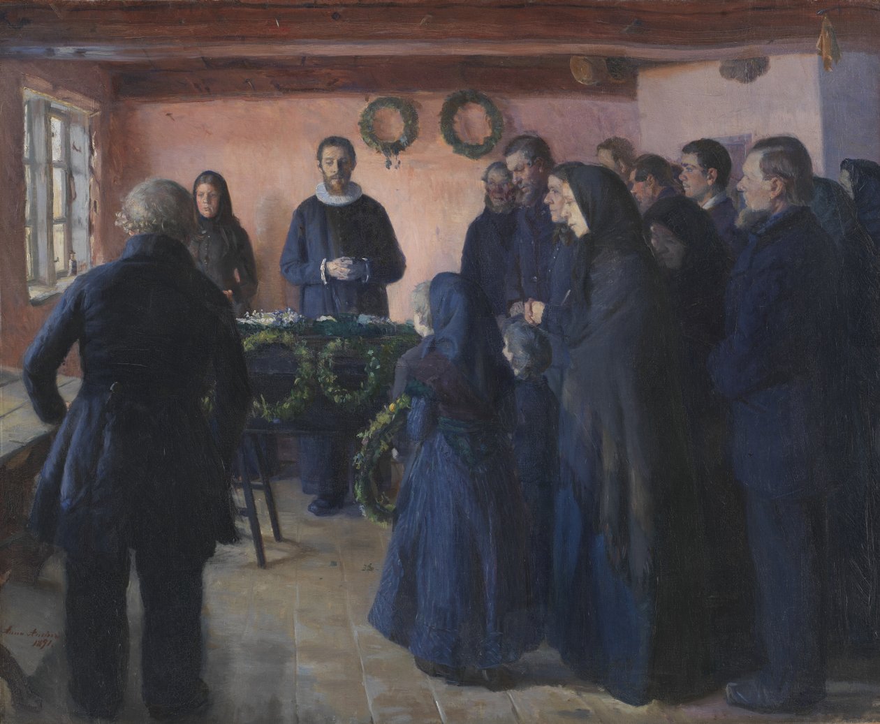 En begravelse av Anna Ancher