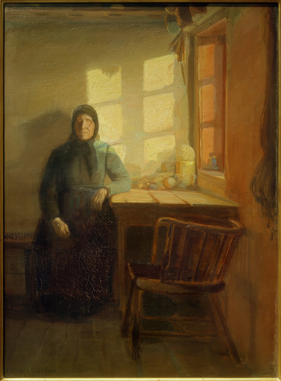Blind i solskinnet av Anna Ancher