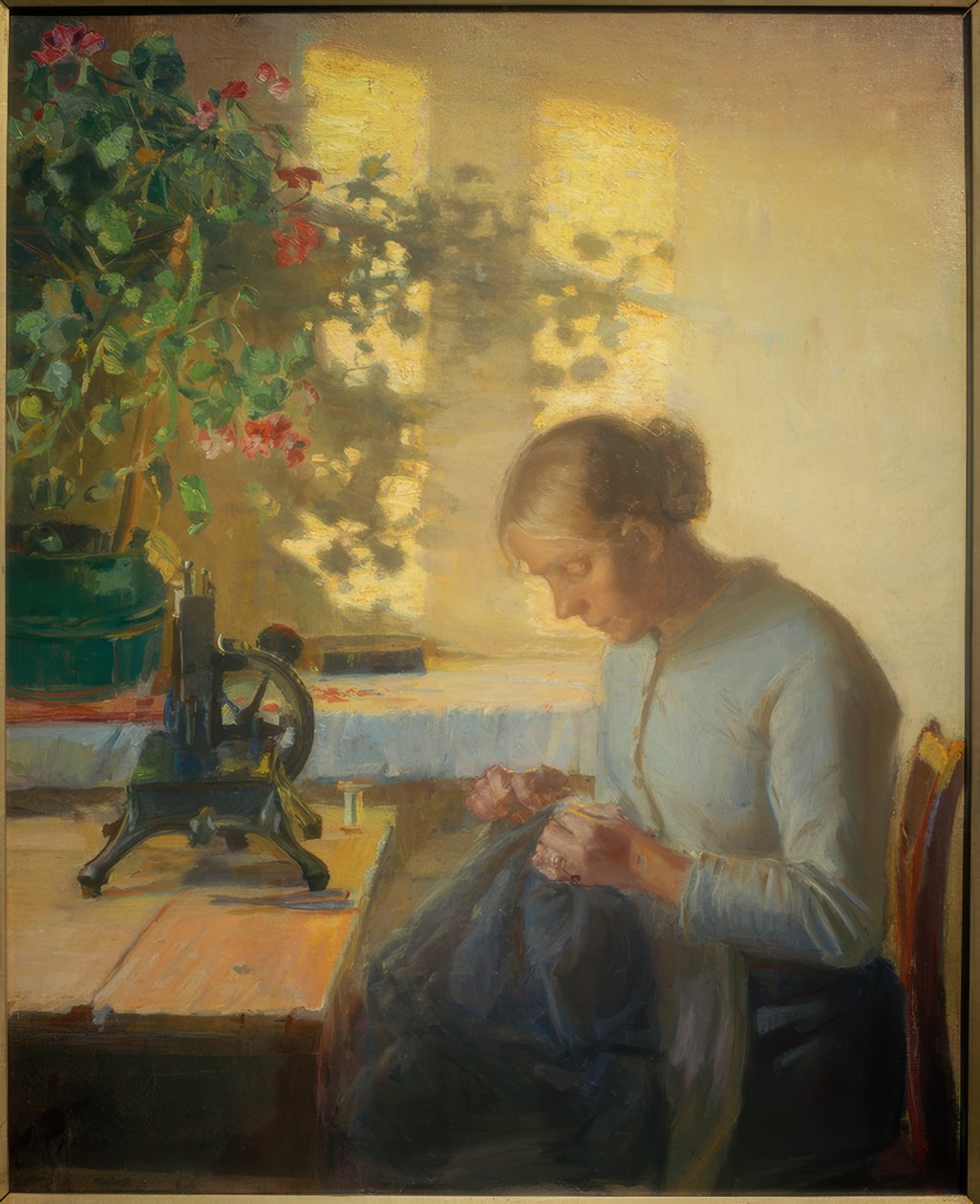 Syfiskerdatter av Anna Ancher