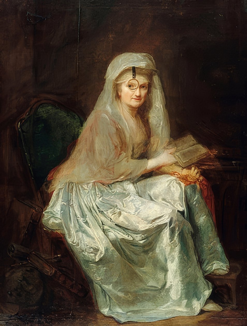 Selvportrett. 1776-77 av Anna Dorothea Therbusch